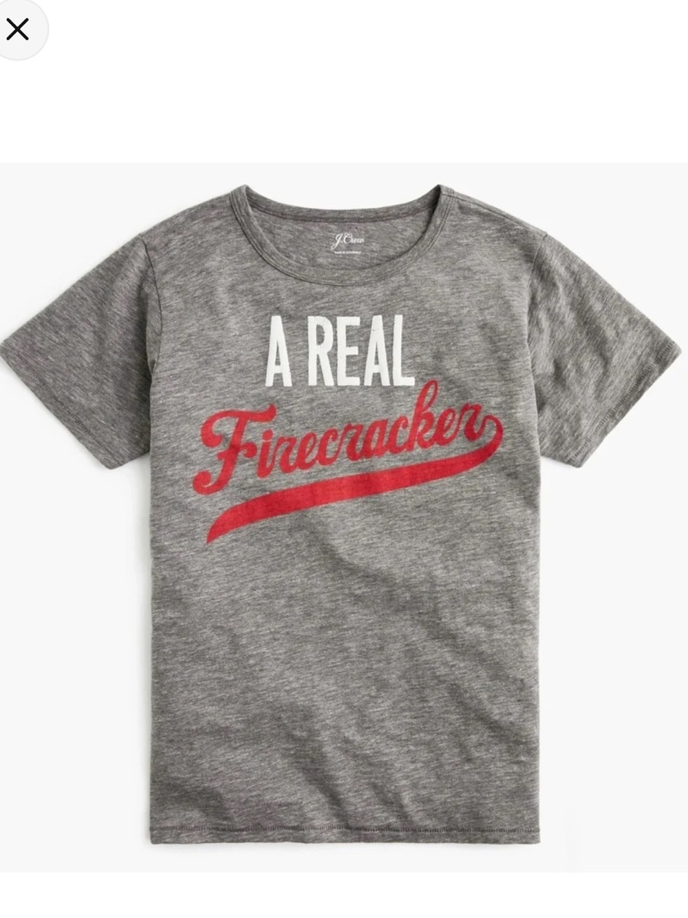 Jcrew A Real Firecracker tee